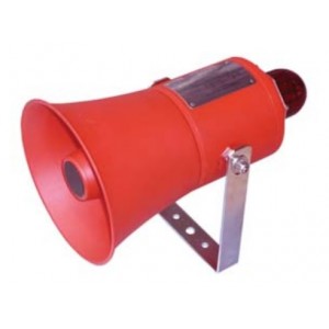 Klaxon EXD Sounder Beacon, Red 10W LED Lens, 100-240v AC - TCB-0034